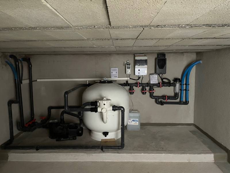 automatisation système de filtration de piscine à Ventabren près Aix en Provence